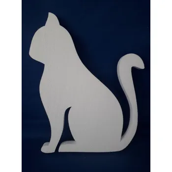 Polystyrenová kočka - EPS dekorační výřez