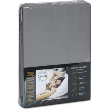 Prostěradlo Prostěradlo s gumou Eurofirany jersey 160 x 200 cm