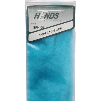 Umělá nástraha Vlasy HENDS Superfine Hair SFH08 tyrkysové