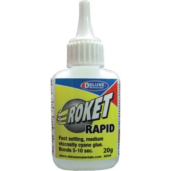 Průmyslové lepidlo Roket Rapid vteřinové lepidlo střední 20g