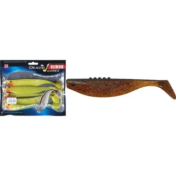 Umělá nástraha Ripper DRAGON Demon 2 (5cm) černá/oranžová/glitt. A