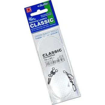 Dragon Lanko Návazec Invisiline 2ks *: Lanko Návazec Invisiline 2ks 8kg 30cm