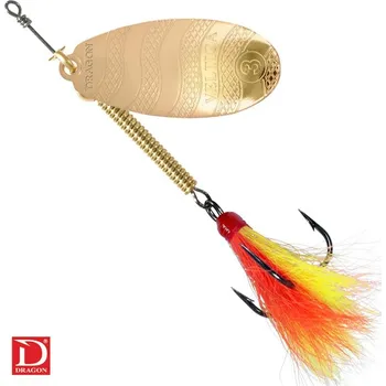 Umělá nástraha Dragon Rotační třpytka VELTICA Light De Luxe zlatá *: Rotační třpytka VELTICA Light De Luxe zlatá Velikost 2 (6g)