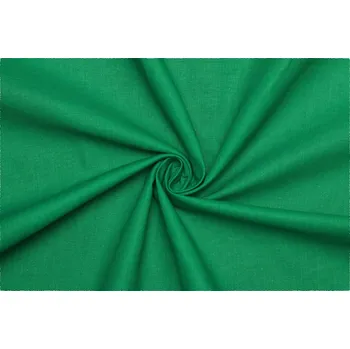 Bavlněné plátno - Zelené benetton