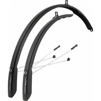 Příslušenství pro cyklistiku blatníky 28" Simpla URBAN 45 LONG černé set (blatníky 28" Simpla URBAN SDL 46 mm černé set)