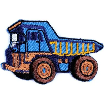 Nažehlovačka, nákladní auto, 50x35mm, modrý