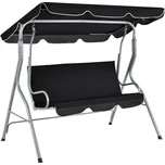 Juskys Zahradní houpačka Cecina - černá