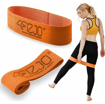 4FIZJO Látková posilovací guma FLEX BAND 5kg ORANŽOVÁ