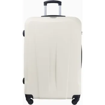 Velký bílý kufr Paris