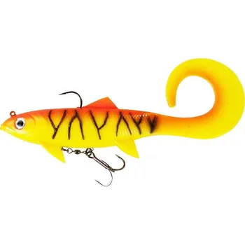 Gumová Nástraha DAM Effzett Pike Seducer Curl Tail 23cm 130gr Orange Perch