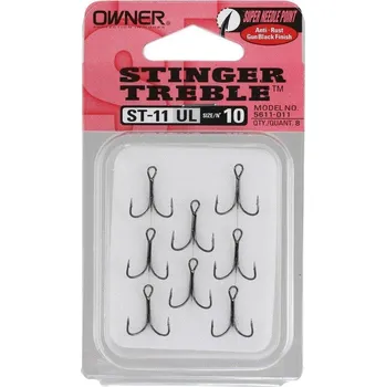 Rybářský háček OWNER Japan Trojháček OWNER 5611 ST-11 UL *: Trojháček OWNER 5611 ST-11 UL vel. 10 (8ks)