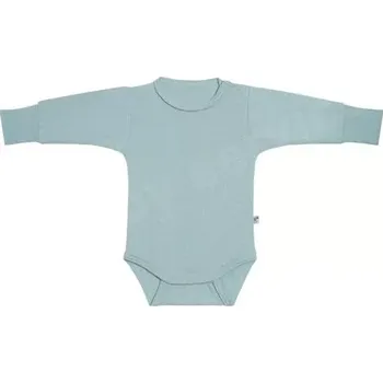 Kojenecký body Rostoucí body jednobarevné Vlnky mátové Baby Service velikost 80