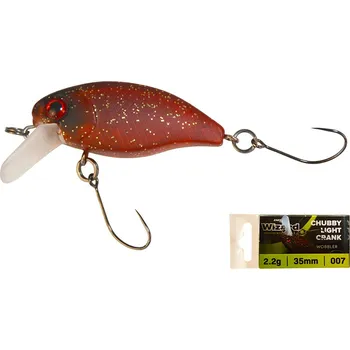 Umělá nástraha Wobler Wizard Chubby Light Crank 3,5cm 2,2g 007