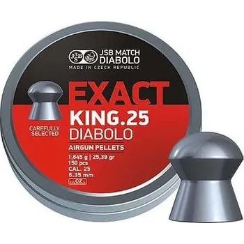 Diabolka Diabolky JSB Exact King cal. 25 6,35mm 150ks