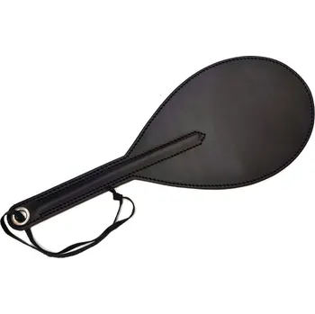 Plácačka kožená široká kulatá