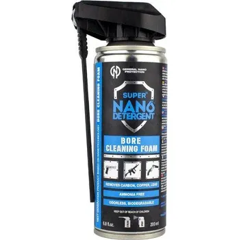 Čištění zbraně Nano Protech Nanoprotech Bore Cleaning Foam pěna na čištění hlavní 200ml