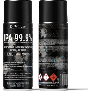 Průmyslové lepidlo DIPON ISOPROPANOL ALKOHOL IPA 99,9 % SPRAY – univerzální čisticí prostředek ve spreji