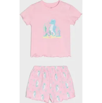 Sinsay - Dvoudílná pyžamová souprava - pastelová růžová - 101DP-03X - 101DP-03X-74