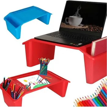 Výstražný trojúhelník Cestovní stolek do auta pro děti s úložným prostorem plastový Barvy: červená