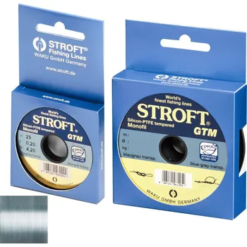 Vlasec STROFT GTM šedý *: Vlasec STROFT GTM 200m 0,18mm 3,60kg