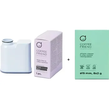 Příslušenství pro přípravu kávy Coffee Friend vodní filtr pro kávovary Philips / Saeco + čistící tablety Coffee Friend