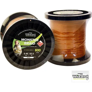 Šňůra WIZARD 12x Monster Braid 0,46mm 62,5kg