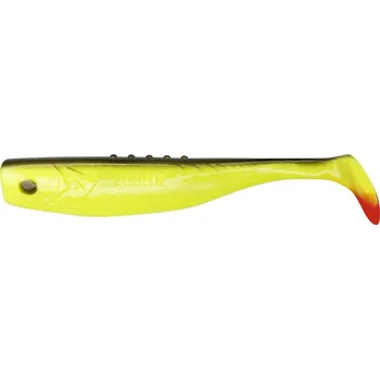 Umělá nástraha Ripper DRAGON Mutant II 3 (7,5cm) černá/HI žlutá/červ. ocas A