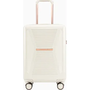 Bílý kabinový kufr Malibu