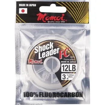 Fluorocarbon MOMOI Shock Leader FC 30m *: Fluorocarbon MOMOI Shock Leader FC - 0,165mm 1,81kg 30m