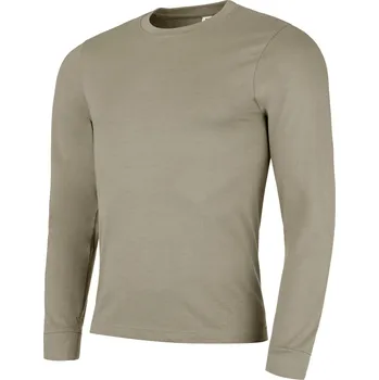 Pánské tričko Tričko s dlouhým rukávem světle šedá Tarek M