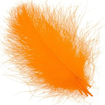 Umělá nástraha Peří HENDS CDC 10 oranžové fluo 25ks