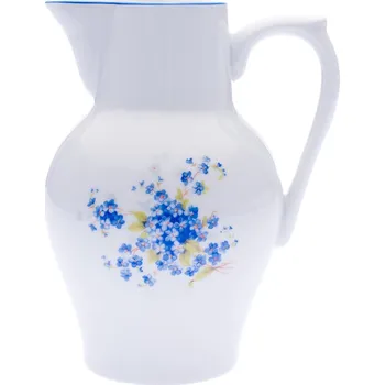 Český porcelán, a.s., Dubí Džbán vysoký, 1,5 l, pomněnky, Český porcelán