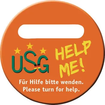 Štítek bezpečnostní USG Help me pro děti