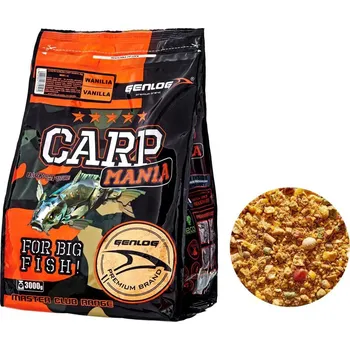 Návnadová surovina Vnadící směs GENLOG Carp Mania Vanilka 3kg