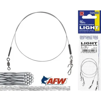 Dragon Lanko Surfstrand Light 1x19 Quick Lock 2ks *: Lanko Surfstrand Light 1x19 Quick Lock 2ks 5kg 20cm