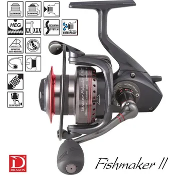 Rybářský naviják Naviják Dragon FISHMAKER II FD 1100 *: Naviják Dragon FISHMAKER II FD1135i