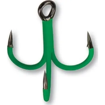 Rybářský háček Madcat Trojháček A-Static Treble 6X Hooks Velikost: 3/0