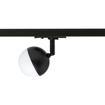 Bodové svítidlo RED - DESIGN RENDL LYRA pro jednookr. lištu černá mléčný akryl 230V LED 5W 3000K - RED - DESIGN RENDL RED R14427