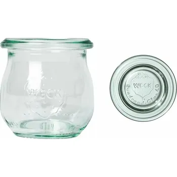 Zavařovací sklenice Zavařovací sklenice WECK Tulip 75 ml s víčkem, set 12 ks