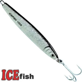 Nástraha Pilker Ice Fish 3D-B černý *: Pilker Ice Fish 3D-B černý 100g