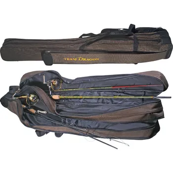 Pouzdro na prut Pouzdro na pruty Team Dragon LUX-dvoukomorové *: Pouzdro na pruty Team Dragon LUX-dvoukomorové Délka 155cm