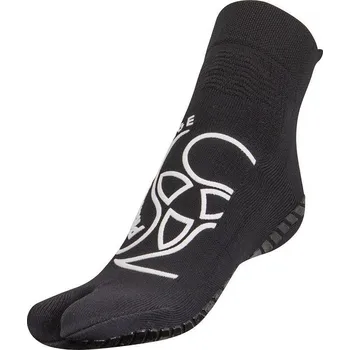 Pánská móda R-EVENGE Technické protiskluzové fitness ponožky pro dospělé 38/41 BÍLÁ|ČERNÁ