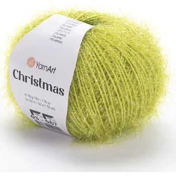 Příze YarnArt Příze Christmas 37 - světle zelená