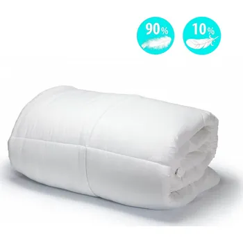 přikrývka PEŘINKA Péřová prošívaná přikrývka EXCLUSIVE 200 x 200 cm 1350g