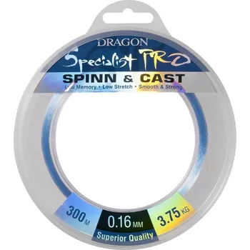 Vlasec Dragon Specialist PRO Spinn & Cast 300m *: Vlasec Dragon Specialist PRO Spinn & Cast 300m 0,20mm 5,80kg