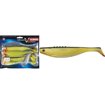 Umělá nástraha Ripper DRAGON Demon 3 (7,5cm) zlatá/černá/červená A