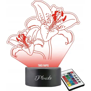 Lampička Plexido vícebarevná Noční lampa