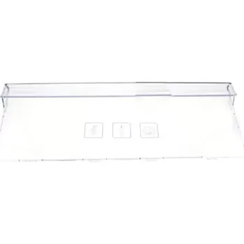Příslušenství pro lednici  Originální přední čelo šuplíku chladniček Beko Blomberg 4640590200 - kvalitní náhradní díl s rozměry 433×150×10 mm pro dokonalé sladění s vaší lednicí