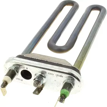 Topné těleso 200x65mm 1700W pro pračky Whirlpool, Indesit, Ariston - kvalitní náhradní díl C00110148 pro efektivní ohřev vody