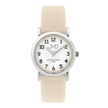 Hodinky JVD Dětské dívčí krémové náramkové hodinky JVD J7200.2 (JVD Dětské dívčí krémové náramkové hodinky JVD J7200.2)
